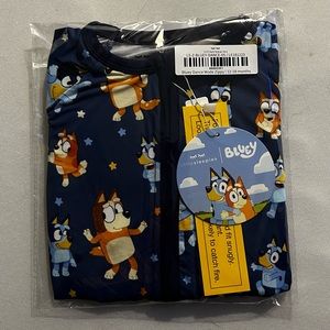 12-18 Little Sleepies Bluey Zippy NIB